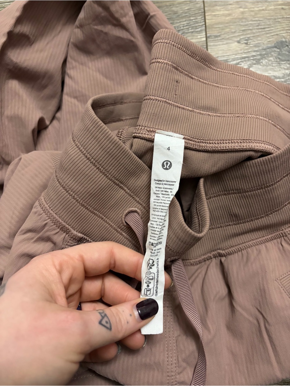 NWOT Lululemon Dance Studio Mid-Rise Pant 32”*Regular (Twilight Rose) Size 4 - Picture 5 of 9